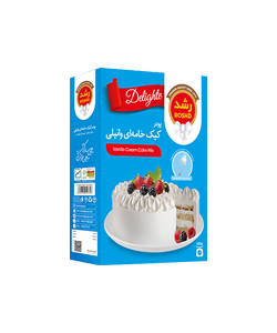 پودر کیک خامه‌ای وانیلی رشد