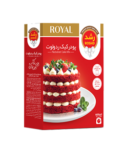 پودر کیک ردولوت رشد