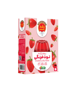 پودر ژله توت‌فرنگی رشد