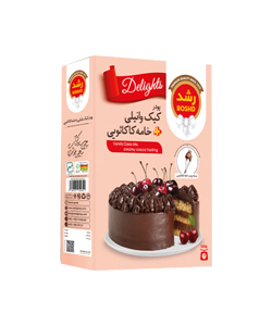 پودر کیک وانیلی با خامه کاکائویی رشد