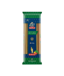 بسته سئو اسپاگتی سبزیجات قطر 1/5 زر ماکارون