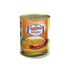 کنسرو ذرت شیرین مجید