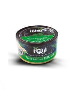 کنسرو تن ماهی با طعم شوید ایلیکا