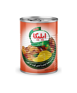 کنسرو لوبیا چیتی ایلیکا