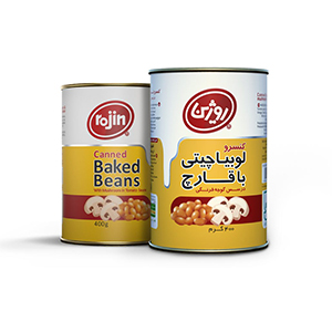 کنسرو لوبیا چیتی با قارچ روژین