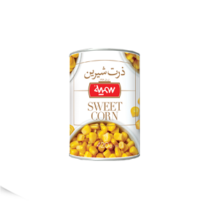 کنسرو ذرت شیرین سمیه