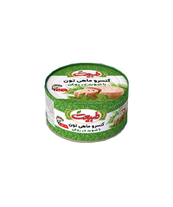 کنسرو تون ماهی در روغن با شوید طبیعت