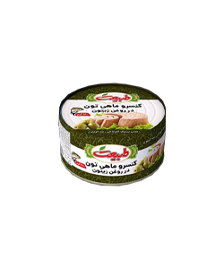 کنسرو ماهی تون در روغن زیتون طبیعت