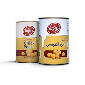 کنسرو نخود آبگوشتی روژین