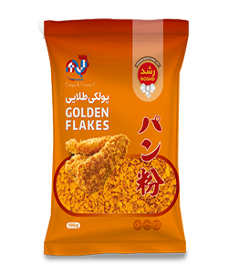 پودر سوخاری پولکی طلایی رشد