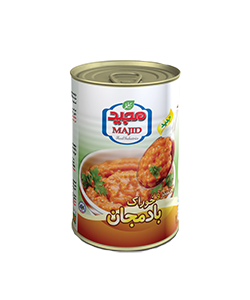 کنسرو خوراک بادمجان مجید